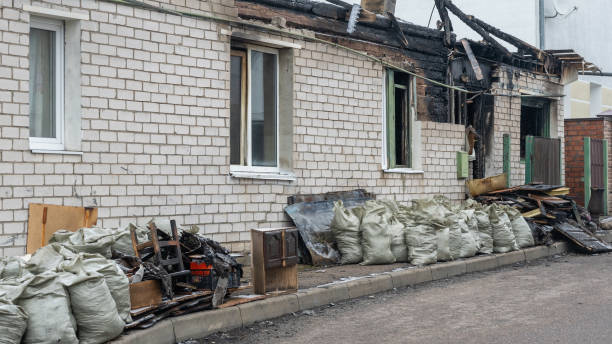 Professional Fire Damage Removal technician working in Scottsdale, AZ